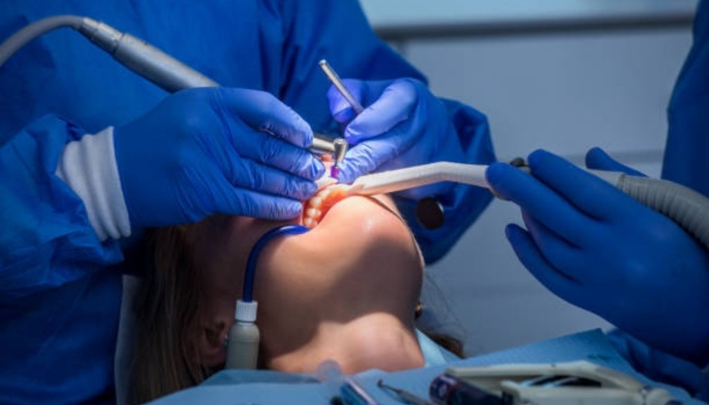 Gingivectomy treatment
